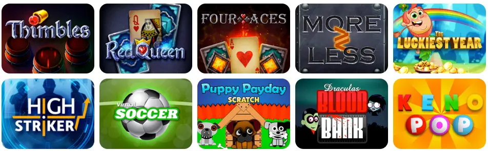 Jeux en ligne PlayZax Casino