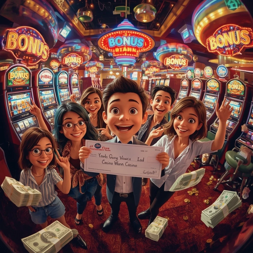 bonus dans les mains de l'homme au casino PlayZax Casino