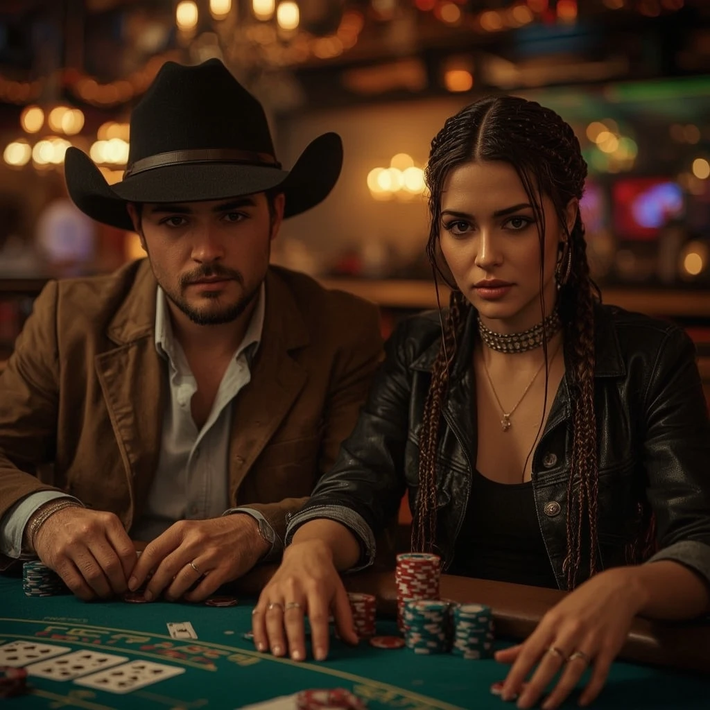 photo de deux joueurs de poker PlayZax Casino